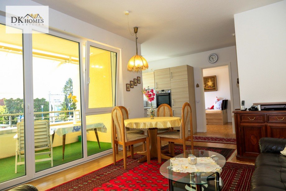 Wohnzimmer Etagenwohnung Schriesheim
