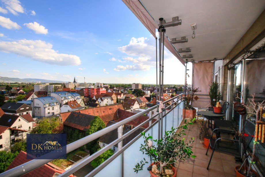 Balkon 1 Etagenwohnung Viernheim