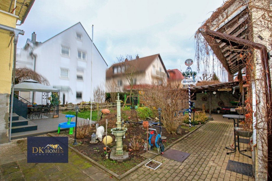 Garten Zweifamilienhaus Viernheim