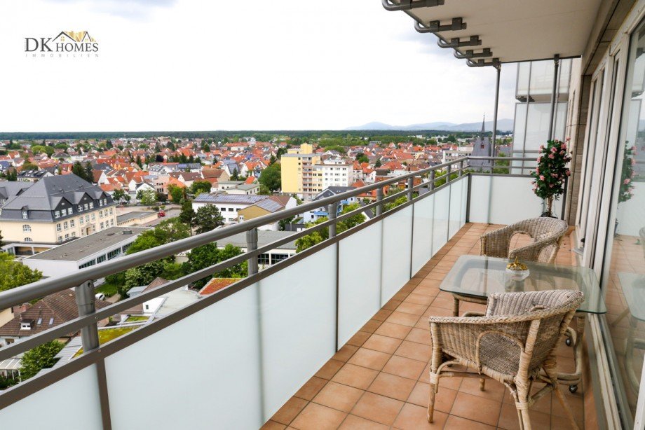 Ausblick Etagenwohnung Viernheim