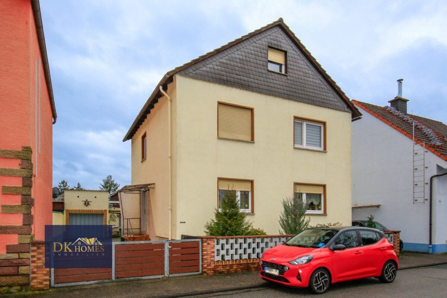 Frontansicht Einfamilienhaus Bensheim