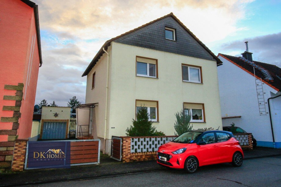 Hausansicht Einfamilienhaus Bensheim