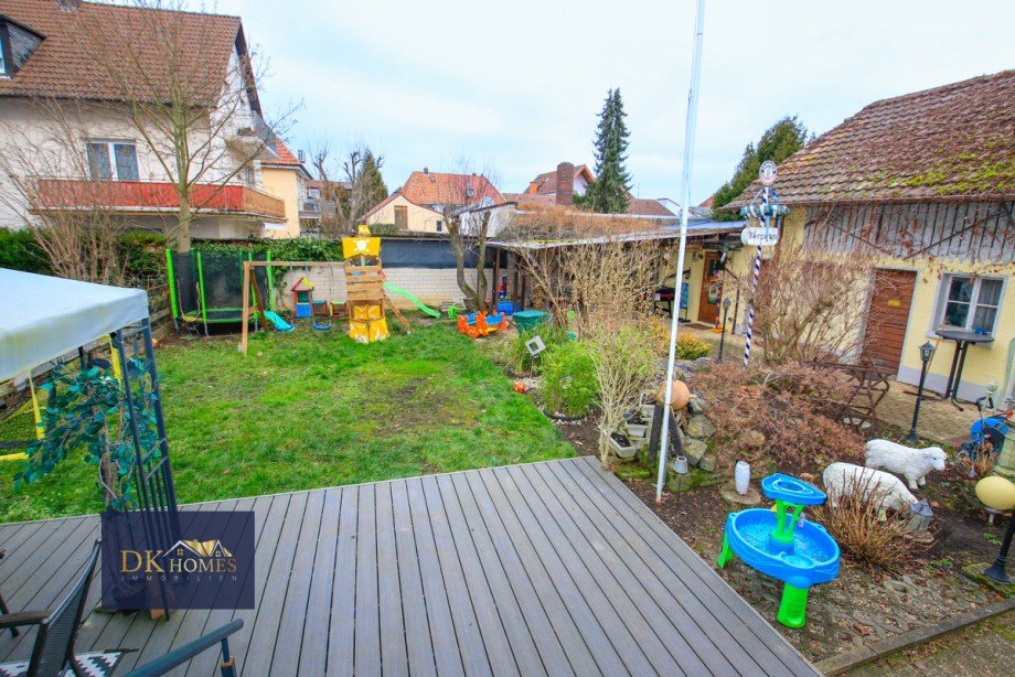 Garten Zweifamilienhaus Viernheim