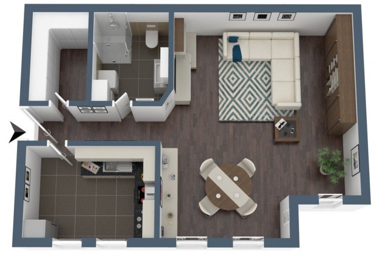 Grundriss Schotten Etagenwohnung Helle Singlewohnung im Luftkurort