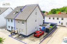 Front Ansicht sch�ne Doppelhaush�lfte Einfach einziehen und Wohlf�hlen