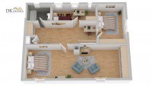 Grundriss OG Gro�es Einfamilienhaus mit idyllischem Garten & extra Gem�segarten
am Wald gelegen