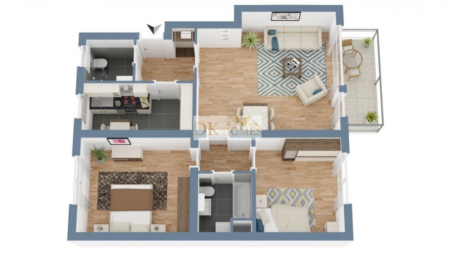 Grundriss Etagenwohnung Viernheim