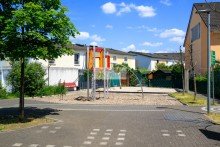 Spielplatz Stilvolles Zuhause mit Herz und Gartenfreude
