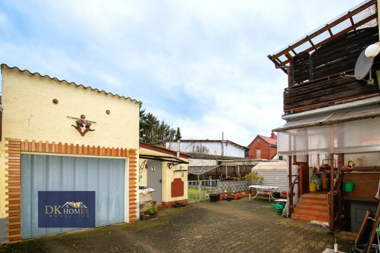 Garagenansicht Bensheim Einfamilienhaus gepflegtes Einfamilienhaus in Bensheim-Fehlheim