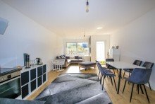 Wohnzimmer moderne Kapitalanlage in Viernheim