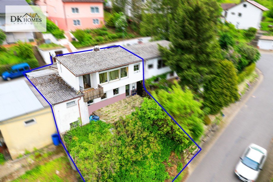 Hausansicht r�ckseite Doppelhaush�lfte Billigheim