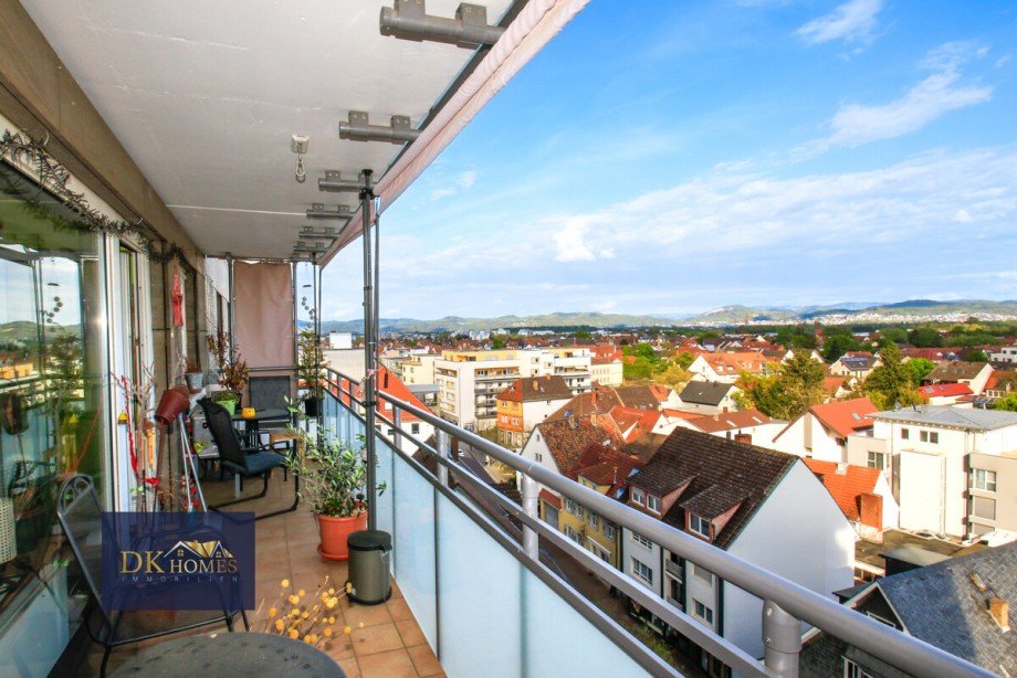 Balkon 1 Etagenwohnung Viernheim