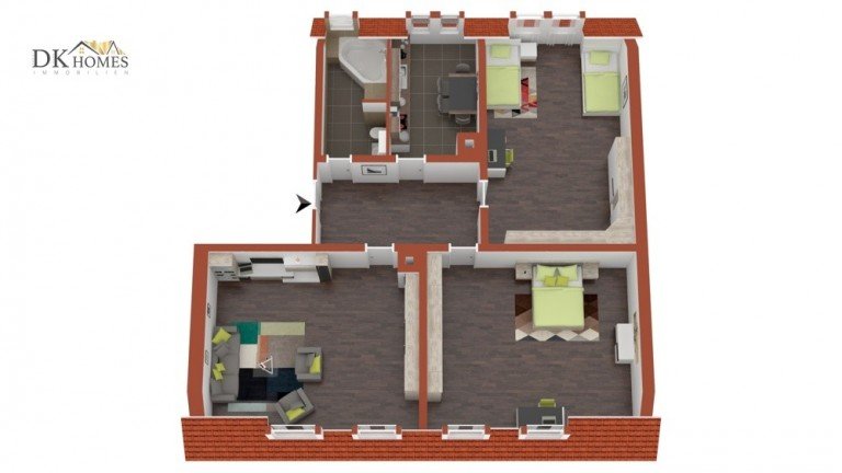 Grundriss Eberbach Etagenwohnung renovierte 3ZKB Wohnung mit Gartenanteil einfach einziehen und wohlf�hlen