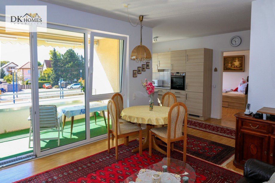 Wohnzimmer Etagenwohnung Schriesheim