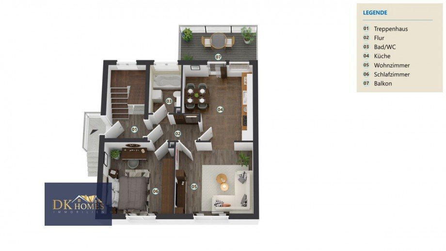 Grundriss EG Einfamilienhaus Bensheim