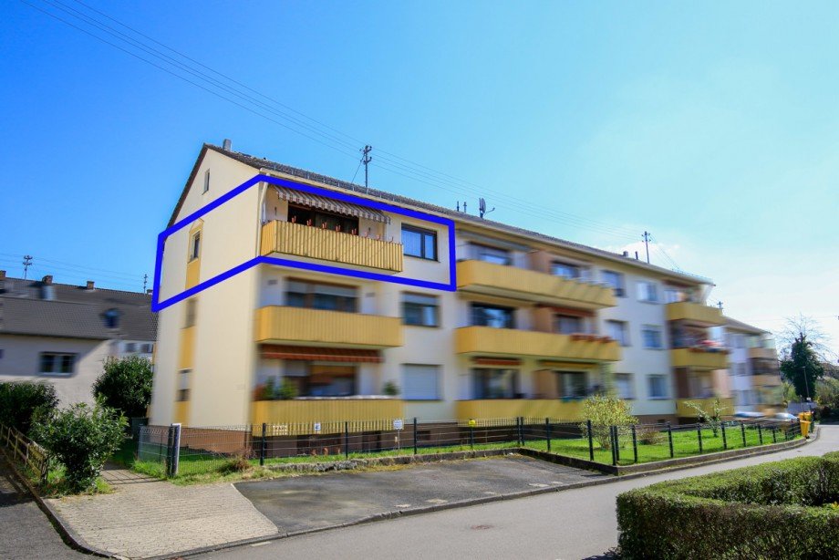 Frontansicht Etagenwohnung Lahnstein