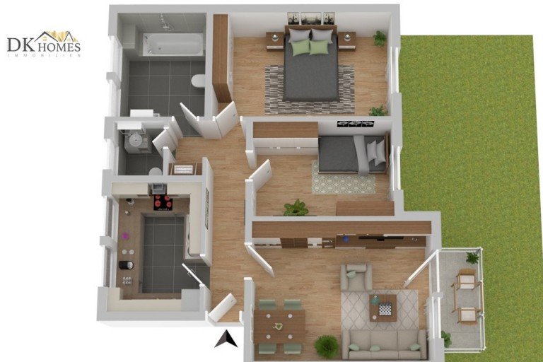 Grundriss Nierstein Nierstein Erdgeschosswohnung sch�ne Kapitalanlage in Nierstein