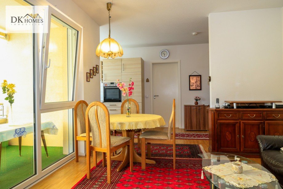 Wohnzimmer Etagenwohnung Schriesheim